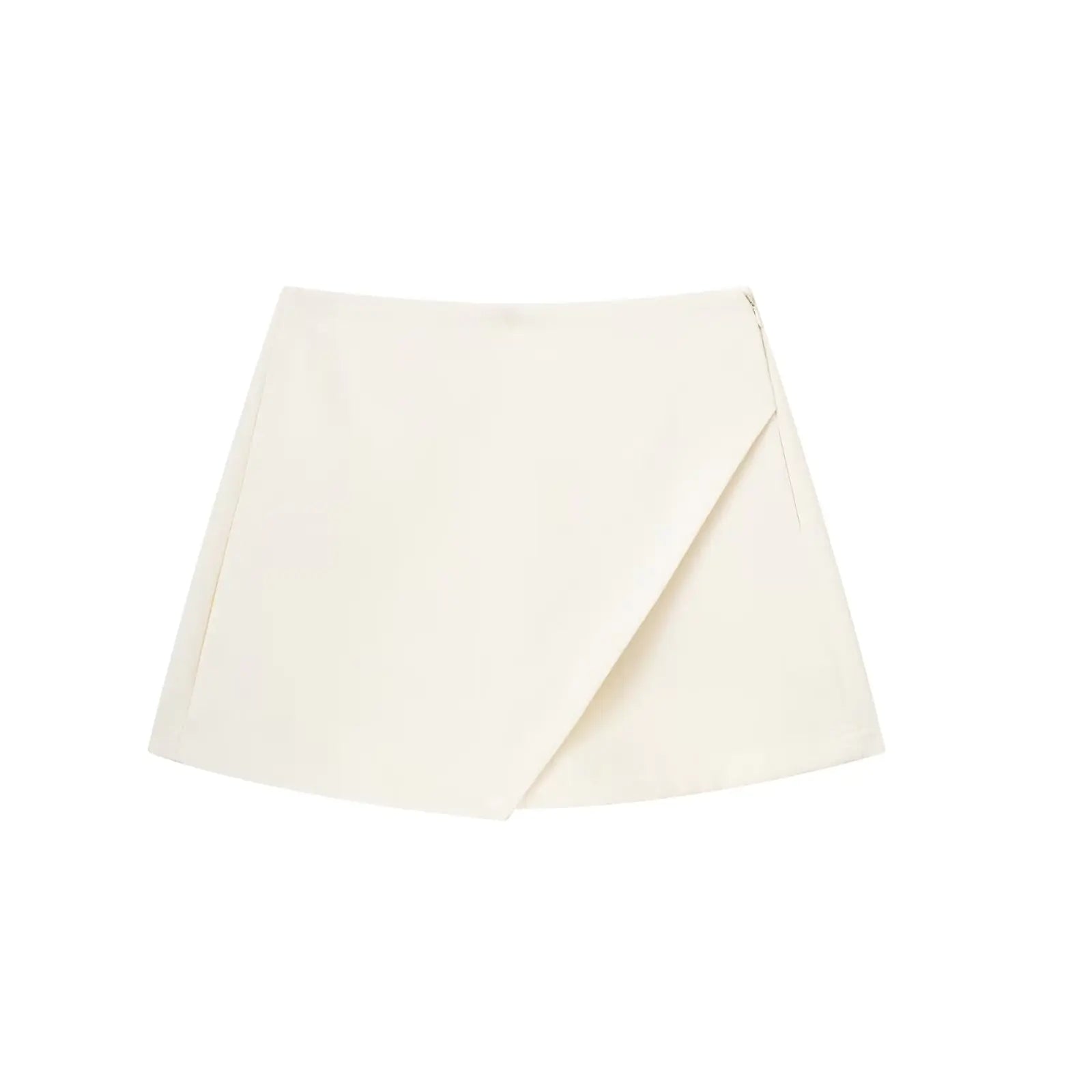 Women's Solid Color Asymmetric Half-body Skirt