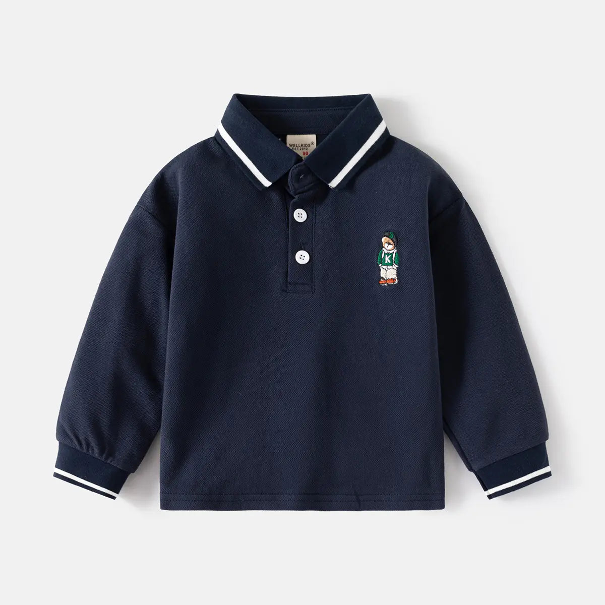 Japanese Style Hoodie with Egg Dog Embroidery