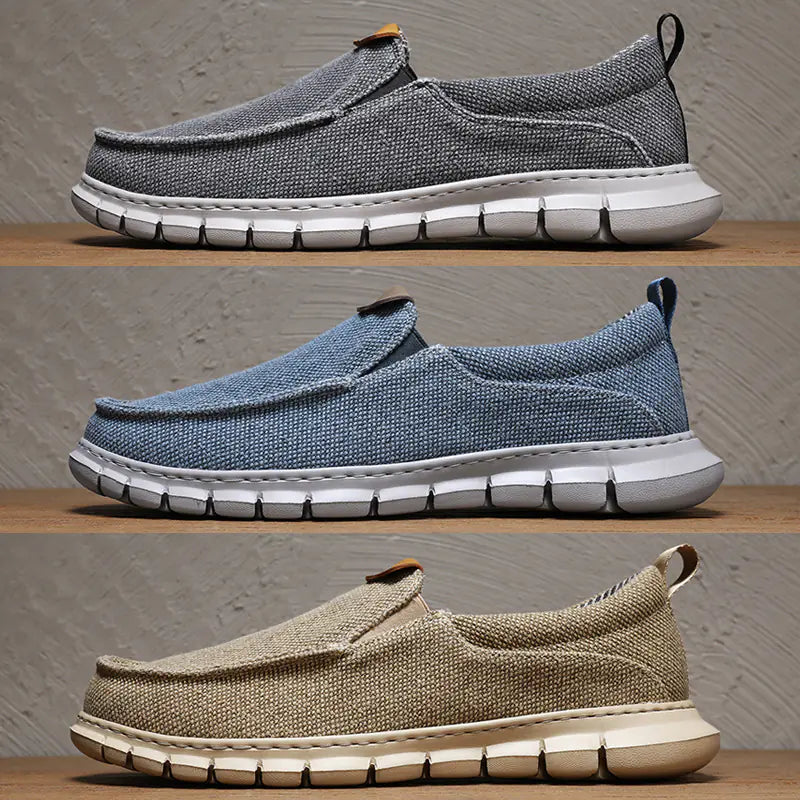 Canvas Slip-On Comfort Shoes