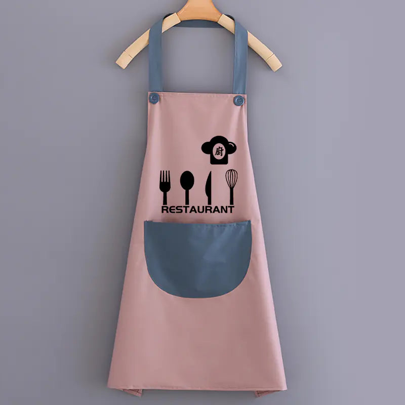 Waterproof Stylish Women's Apron with Custom Logo