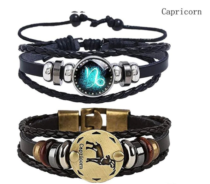 Zodiac Bracelet for Men and Women - Glow in the Dark