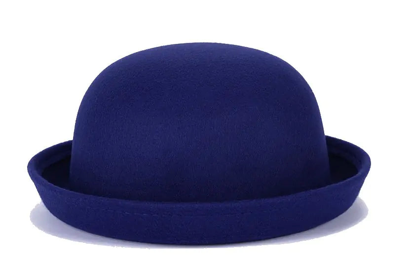 Wool Felt Hat - Vintage British Autumn Women's Hat