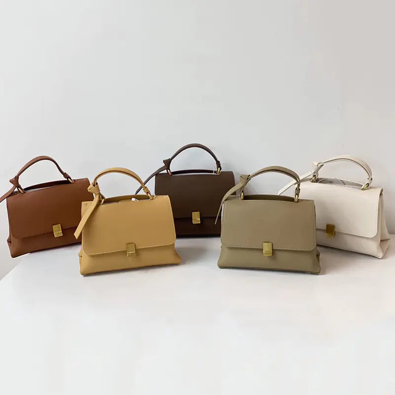 2024 Women's Genuine Leather Tote and Shoulder Bag