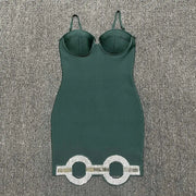 Socialite Slim Fit Spaghetti Strap Bandage Dress for Women