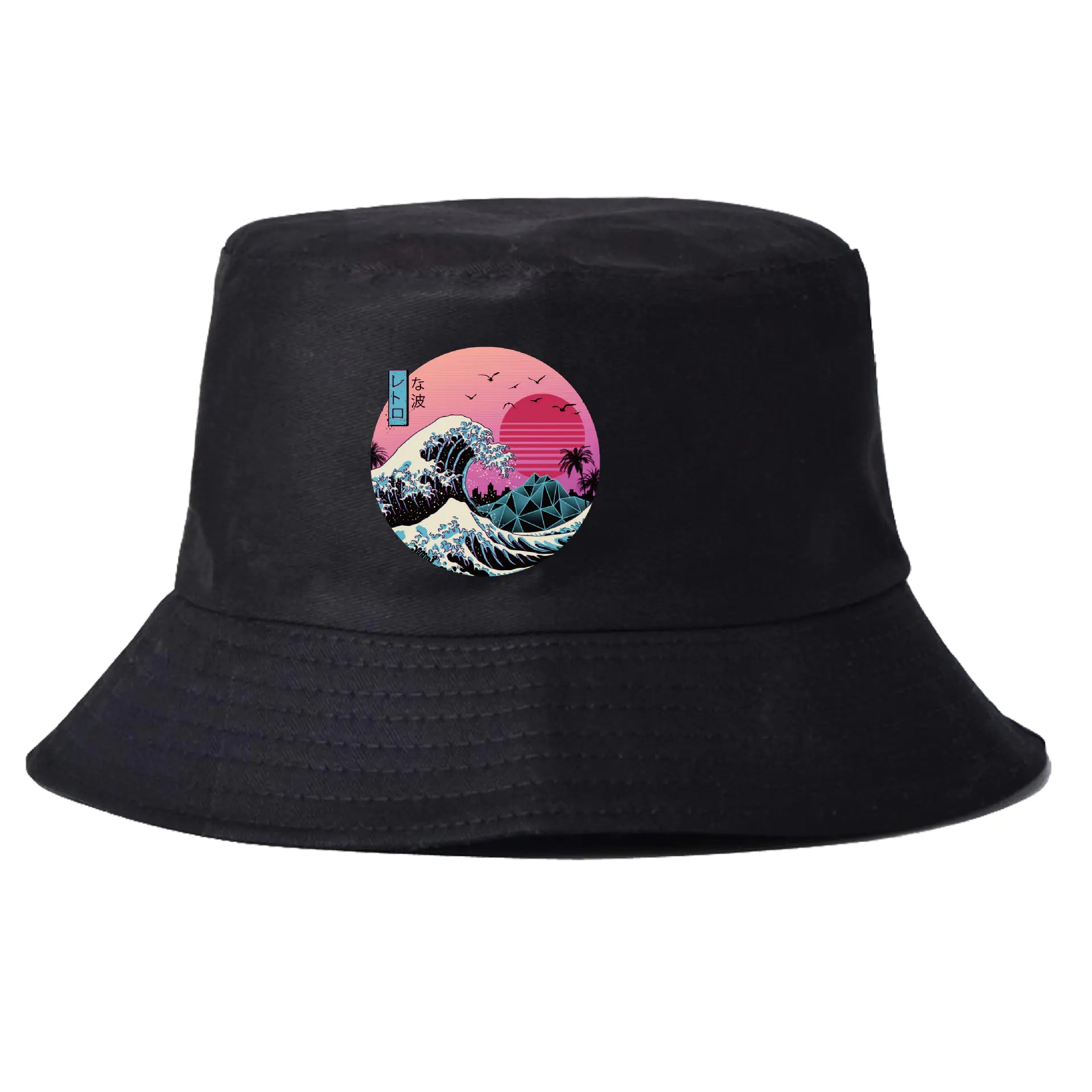 Casual Print Fisherman Hat for Outdoor Sun Protection