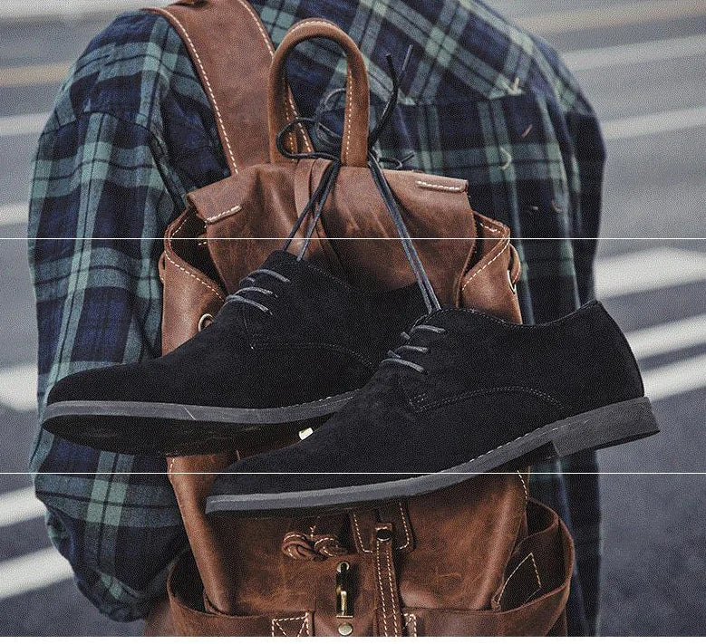 Retro Low-Top British Style Men's Martin Boots
