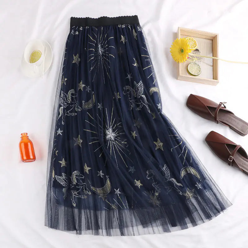 Embroidered Dream Cascade