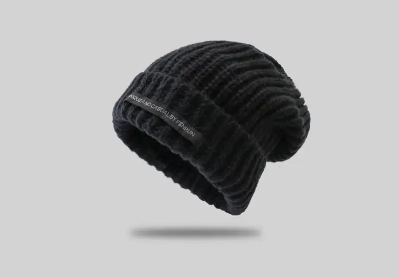 Warm Knitted Hat for Women with Large Head Circumference