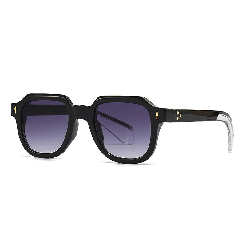 Retro Artistic Sunglasses with Blue Light Protection
