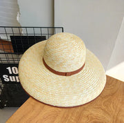 Women's French Hepburn Straw Hat for Sun Protection