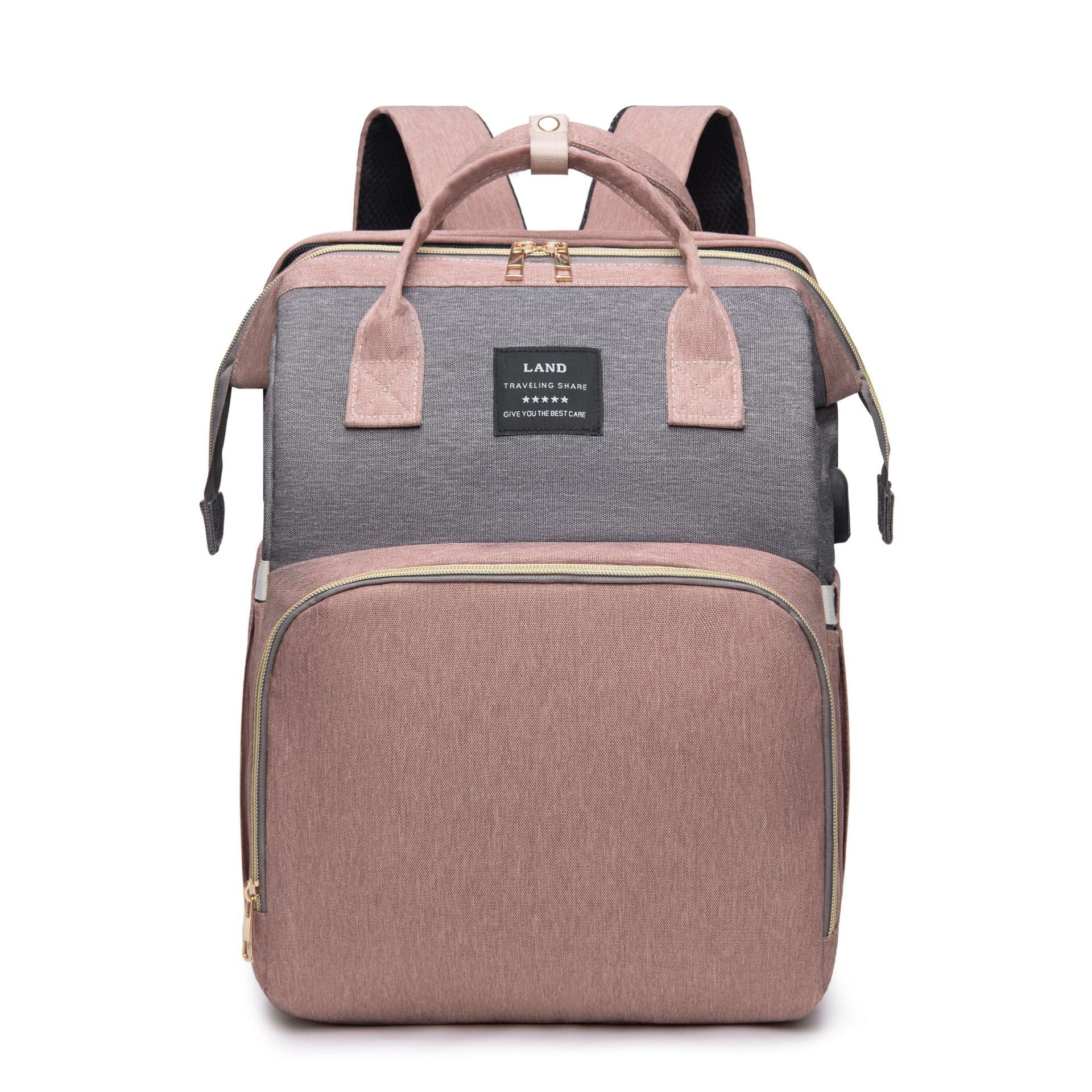 Multifunctional Folding Crib Large Capacity Baby Backpack