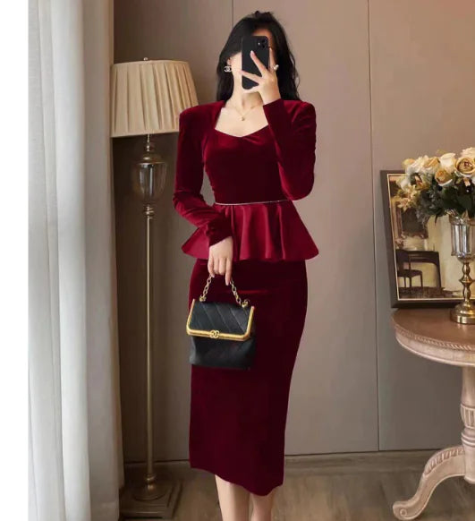 Off-Shoulder Chic Dress