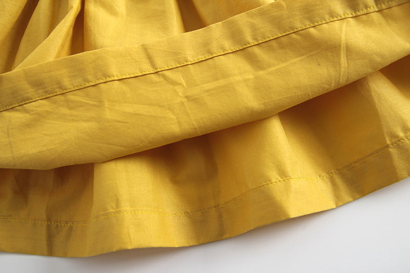 Fly Sleeve Bow Dress