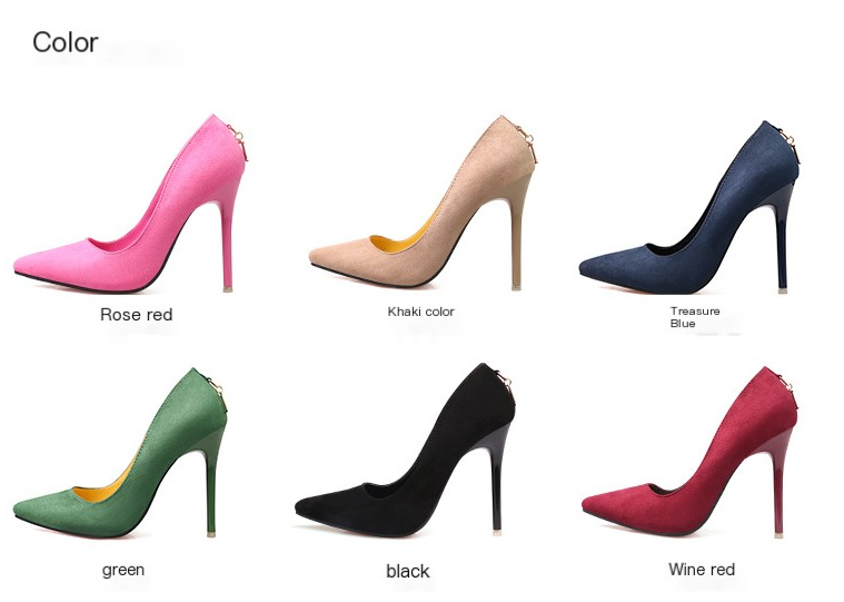 Suede Super High Heels - Statement Elegance for the Bold Woman