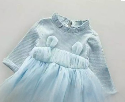 Corduroy Rabbit Hair Camisole Dress