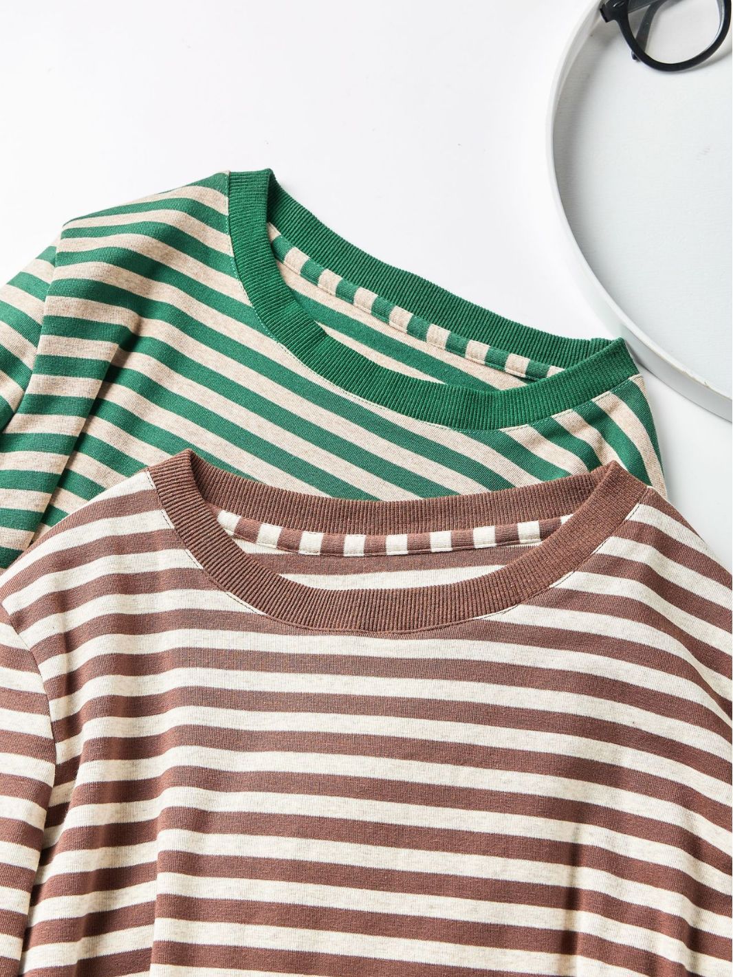 Women's Long Sleeve Striped T-Shirt