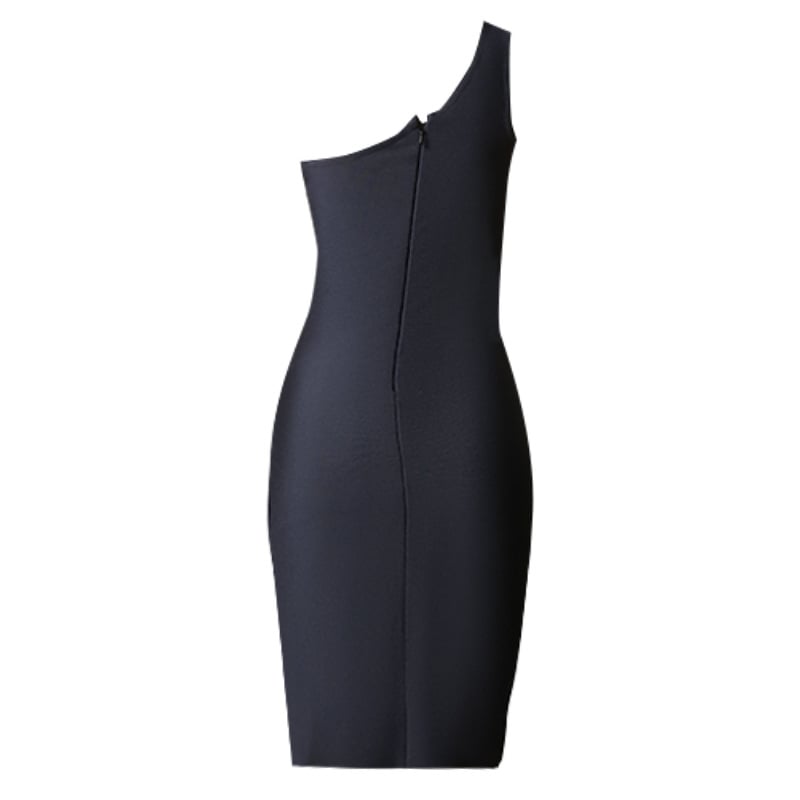Asymmetric Elegance Dress