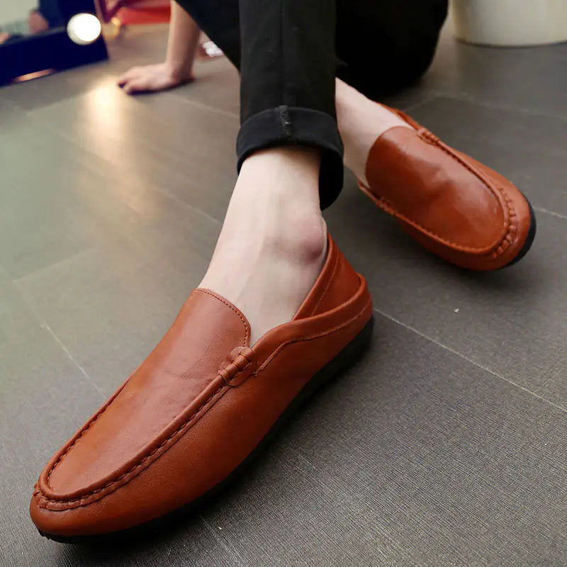 Men's Breathable Slip-On Loafers for Casual Comfort