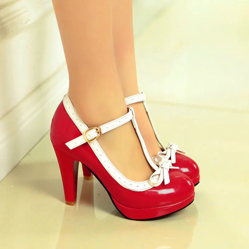 Spring High-Heeled Shoes - Elegant Comfort Meets Timeless Style