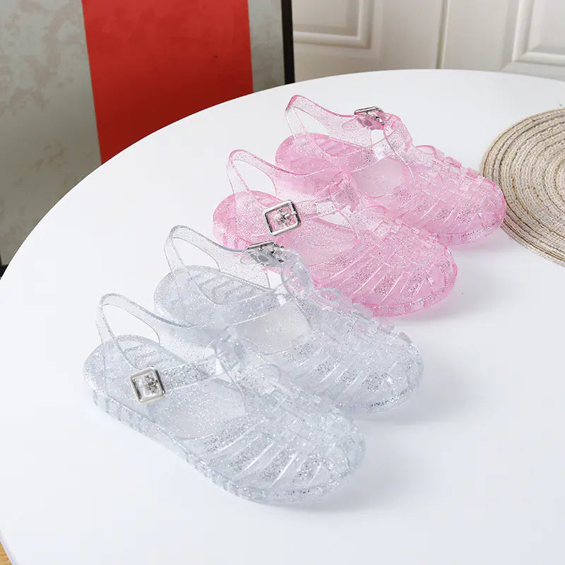 Children's Crystal Cave Soft Bottom Beach Sandals