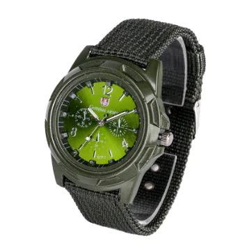 Sporty Woven Strap Watch