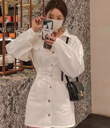 Soft Luxe Denim Dress