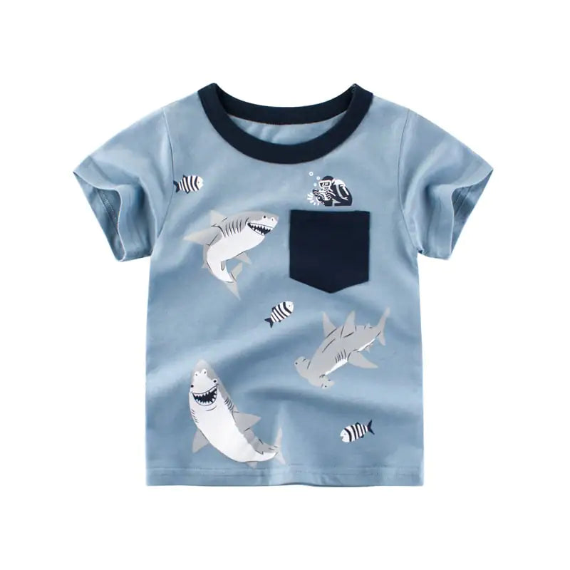 Children's Cartoon T-Shirt Design for Kids