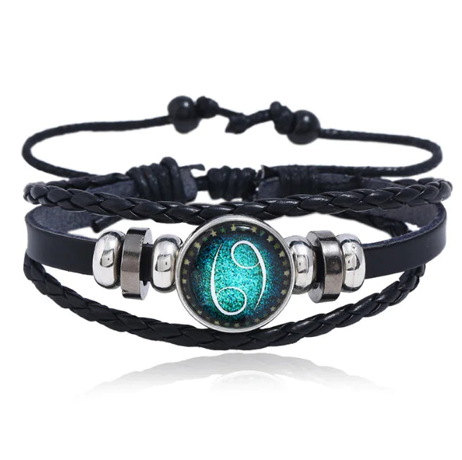 Zodiac Bracelet for Men and Women - Glow in the Dark