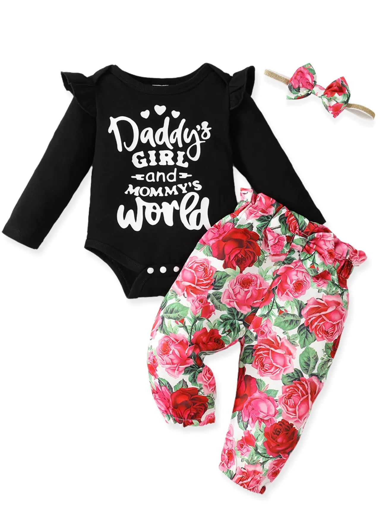 Daddy’s Girl Bow Set