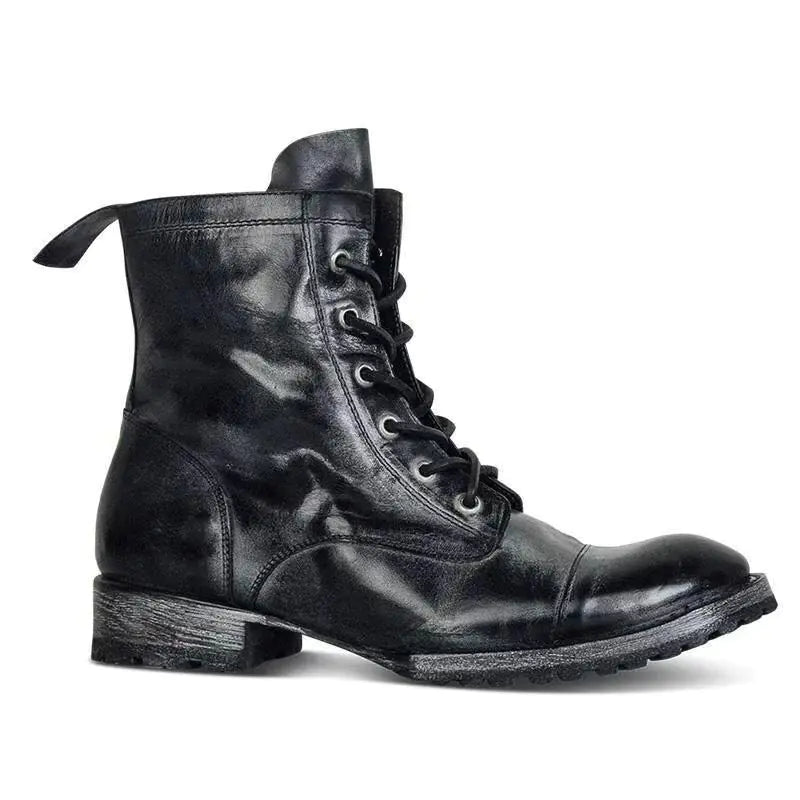Men's Lace-Up Low-Top Martin Boots