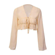 Chiffon V-Neck Grace