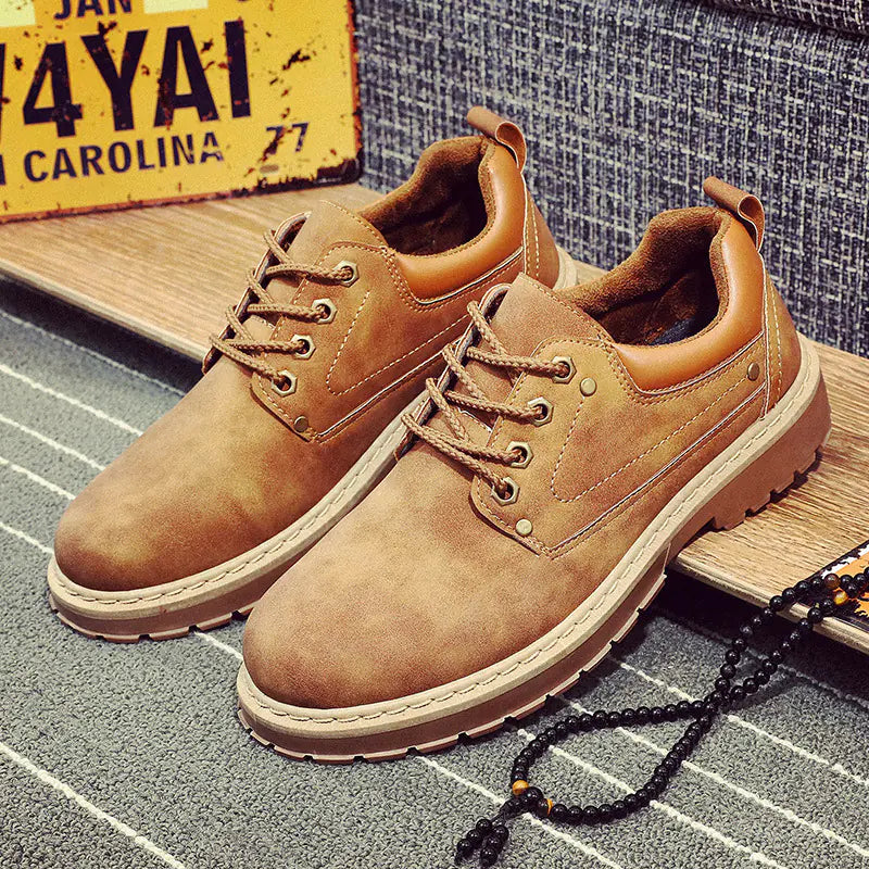Men's Retro British Style Martin Boots Casual Shoes