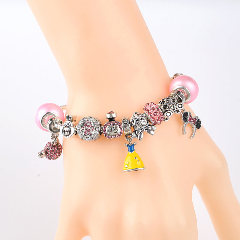 Elegant Bow Crystal Bracelet