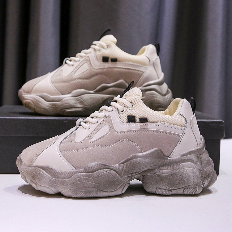 Platform Sponge Cake Dad Sneakers