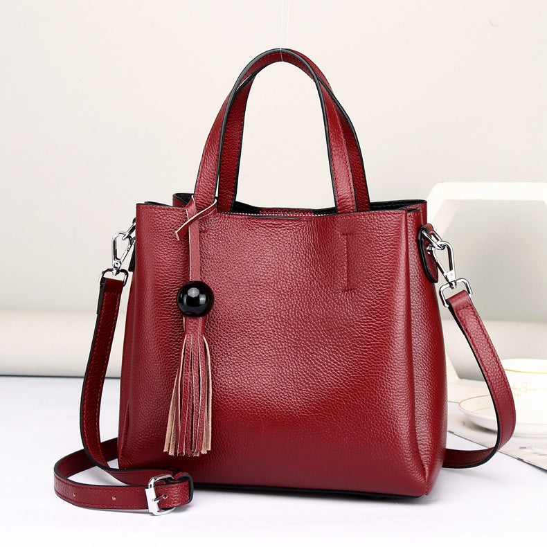 Genuine Leather Crossbody Shoulder Bag