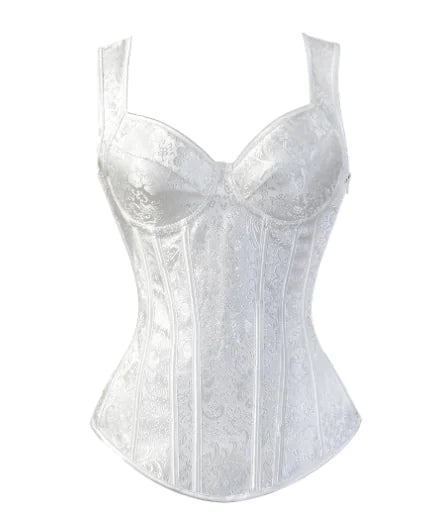 Body Shaping and Control Garment with Straps