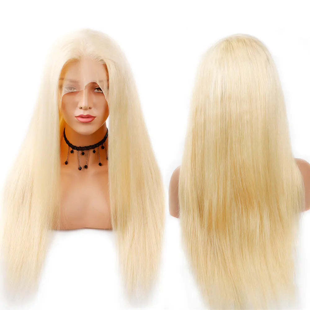 "13X4 Front Lace Real Wig with Headgear"