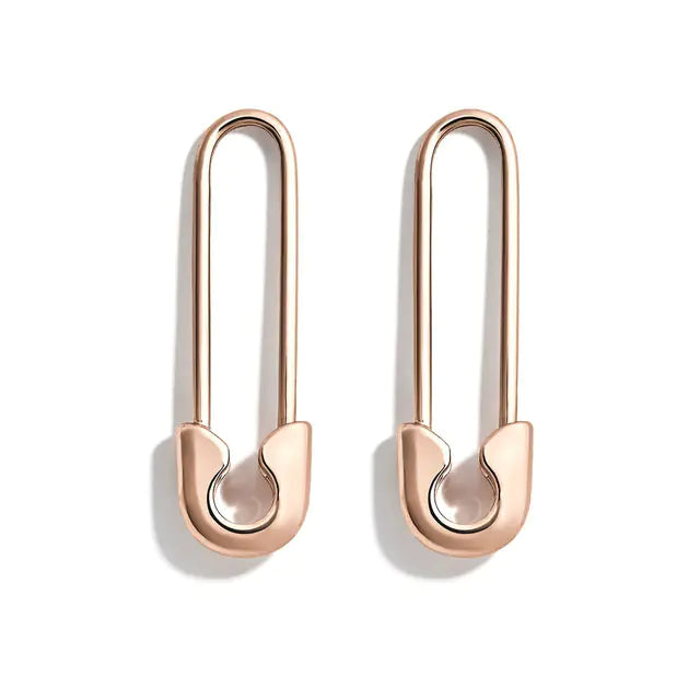 Colorful Metal Pin Earrings Set for Women Fashion