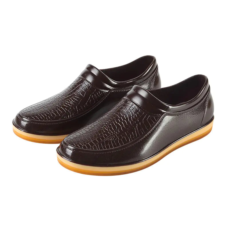 Men's Fashion Short Low-top Rain Boots