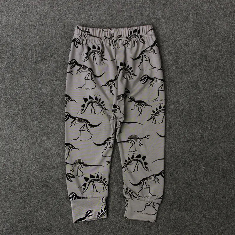 Children's Dinosaur Casual Pants for Everyday Wear
