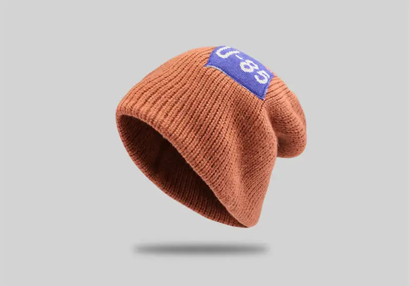 Warm Knitted Hat for Women with Large Head Circumference