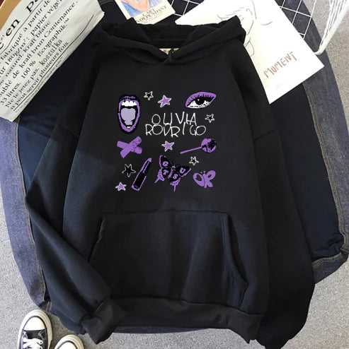 Thickened Velvet Loose Hoodies for Women