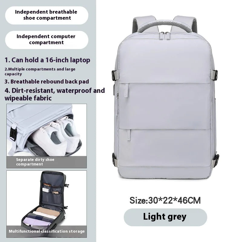 Large-Capacity Oxford Cloth Backpack