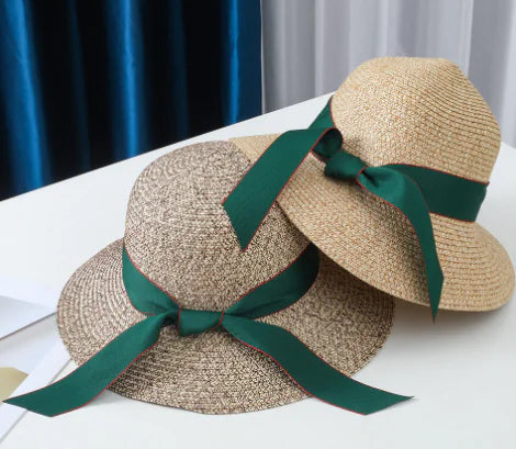 Korean Style Wide Brim Sun Hat for Women