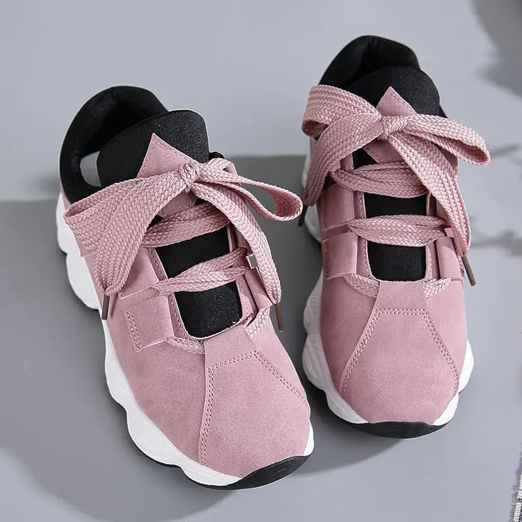 2019 Spring Korean Style Women's Platform Sneakers
