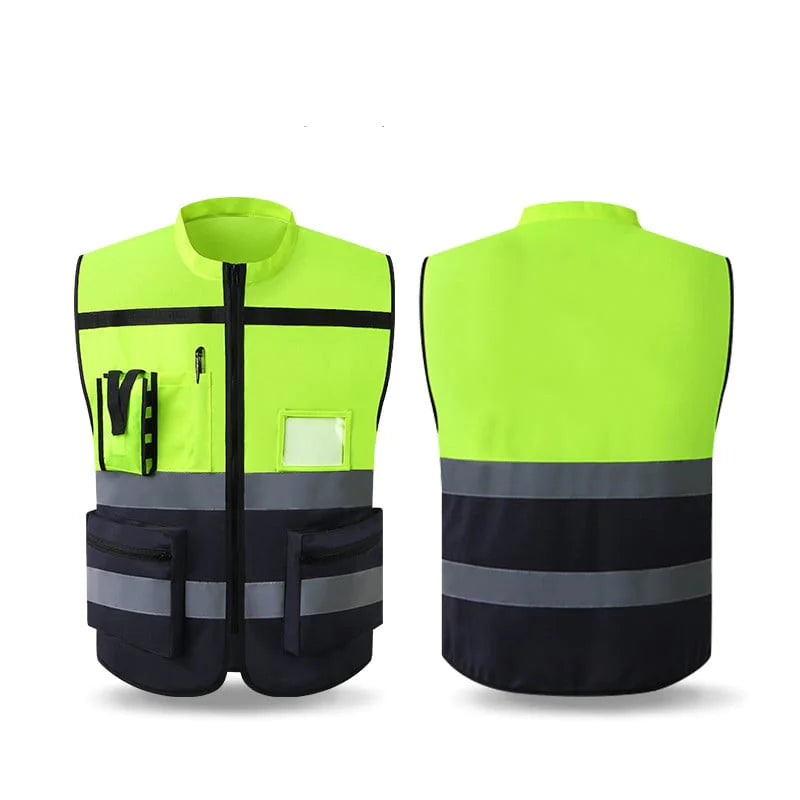LIKAI Reflective Vest for Construction Leadership Wear