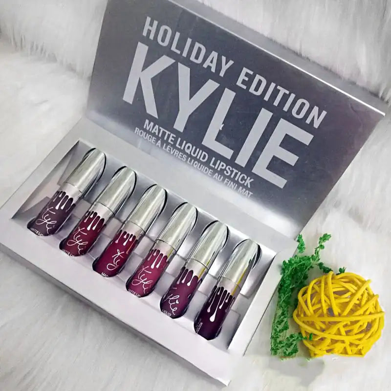 Gold 6 Lip Colors Kelly Kim Birthday Edition
