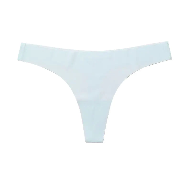 Seamless T-Back Women's Underwear with Cotton Crotch
