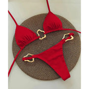 Hollow Bikini Set