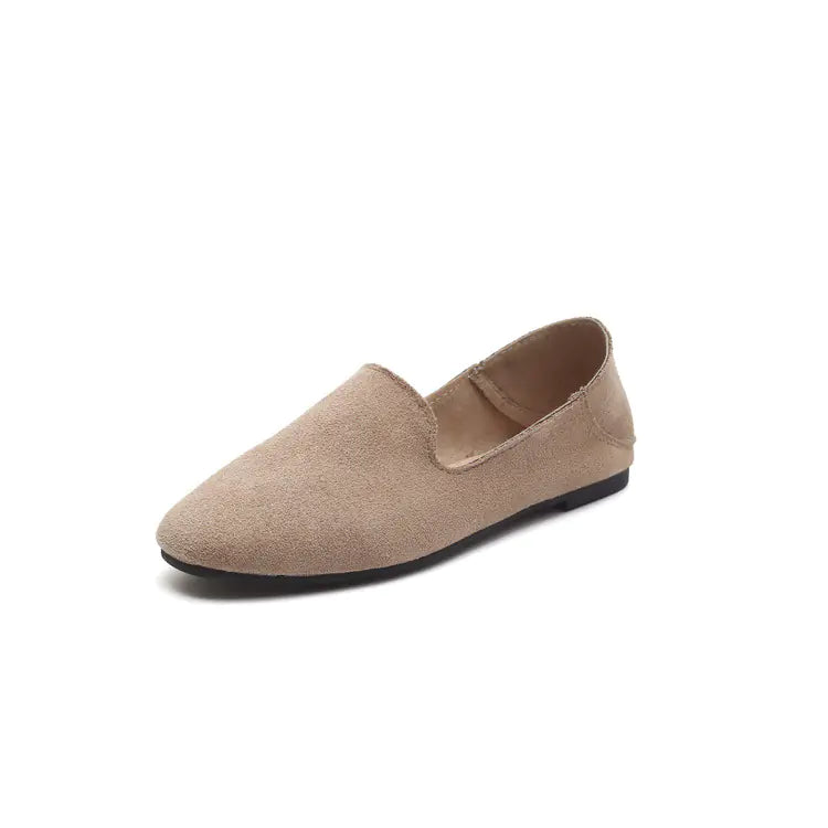 Women's Slip-On Flat Shoes, Easy Casual Footwear